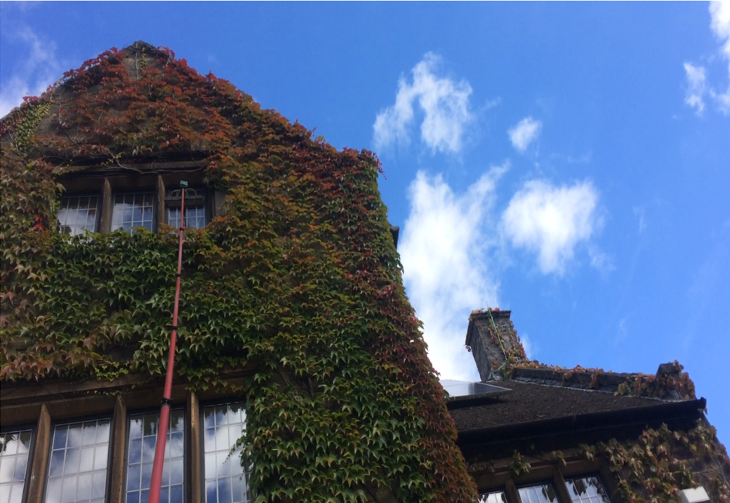 House window cleaning. Matlock